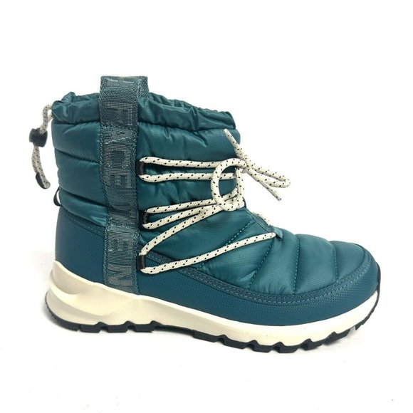 The North Face Womens Thermoball Lace Up Boot Spruce Size 8 M - Picture 1 of 6